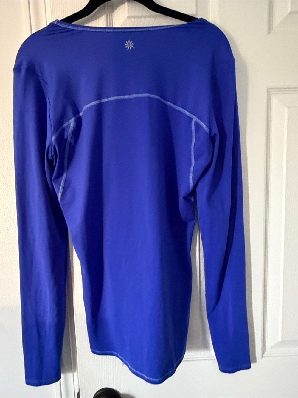Athleta Long-Sleeve Performance Top in Royal Blue - Picture 2 of 4